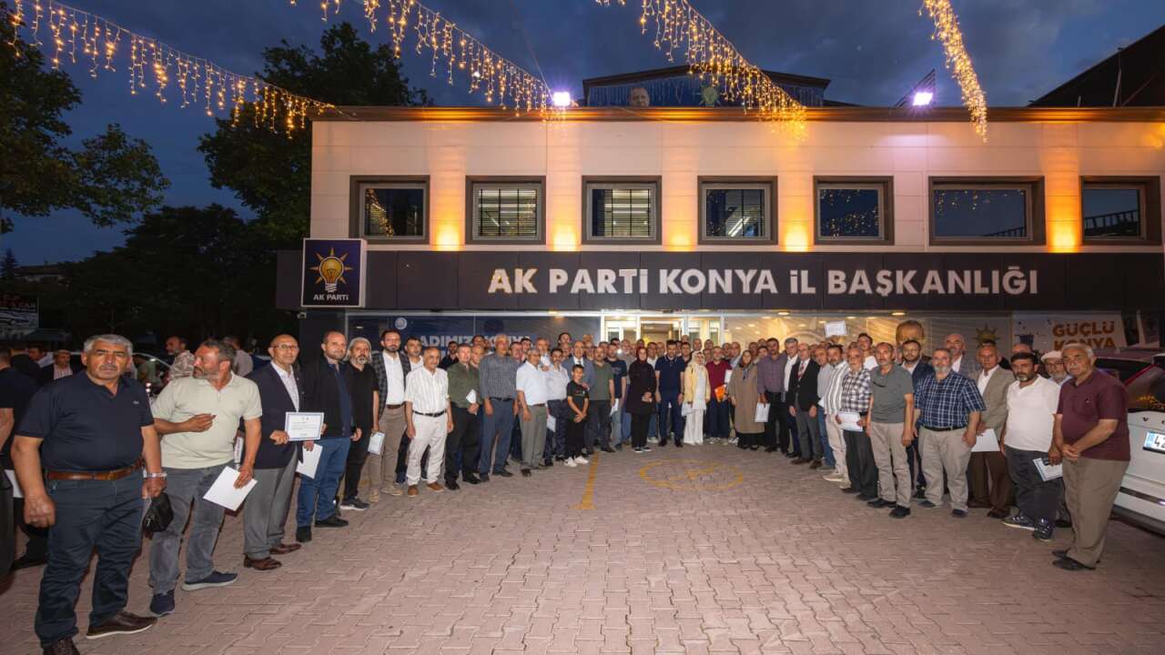 AK Parti Konya’da saha çalışmaları masaya yatırıldı 11